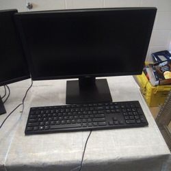 Dell  E2020H- LED Monitor-"20 & Keyboard w/ Mouse