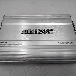 Audiobank Amplifier • Model: P1601