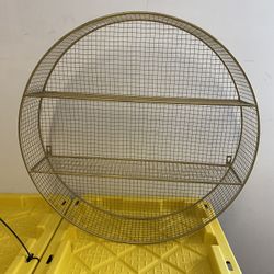 Gold Wire Shelf