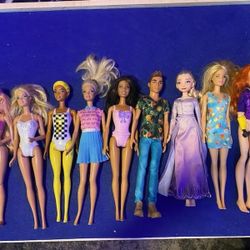 Barbie Dolls 15 Each 