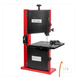 XtremepowerUS 9" Band Saw Stationary Adjustable Angle Woodworking w/ Dust Port