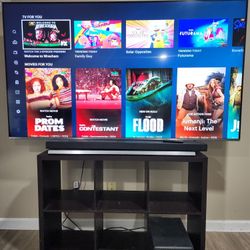 Samsung 75in SmartTV with Bluetooth Speakers and FREE TV Stand