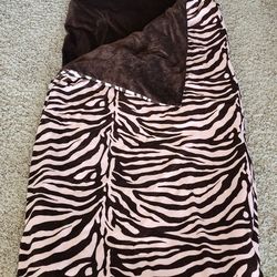 Soft Girls Sleeping Bag And Pillow Combo 