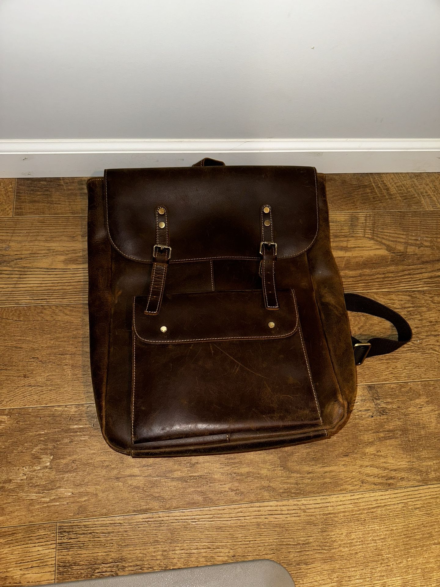 Leather Backpack