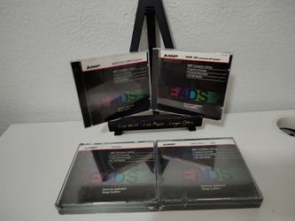 Vintage AMP EADS Connector Library 3D CAD Software CD-ROM Lot Fastons Amplimite