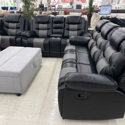 3 Pc Reclining Living Room Set