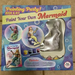 Paint Your Own Mermaid 