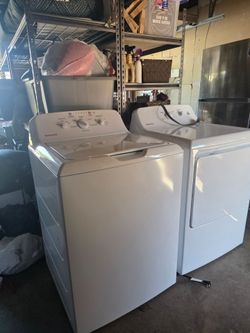 Washer and dryer set