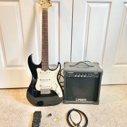 Washburn Guitar and Amp Package