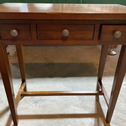 Foyer Table Fruitwood Color