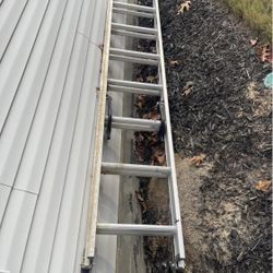 16ft Aluminum Extension Ladder 