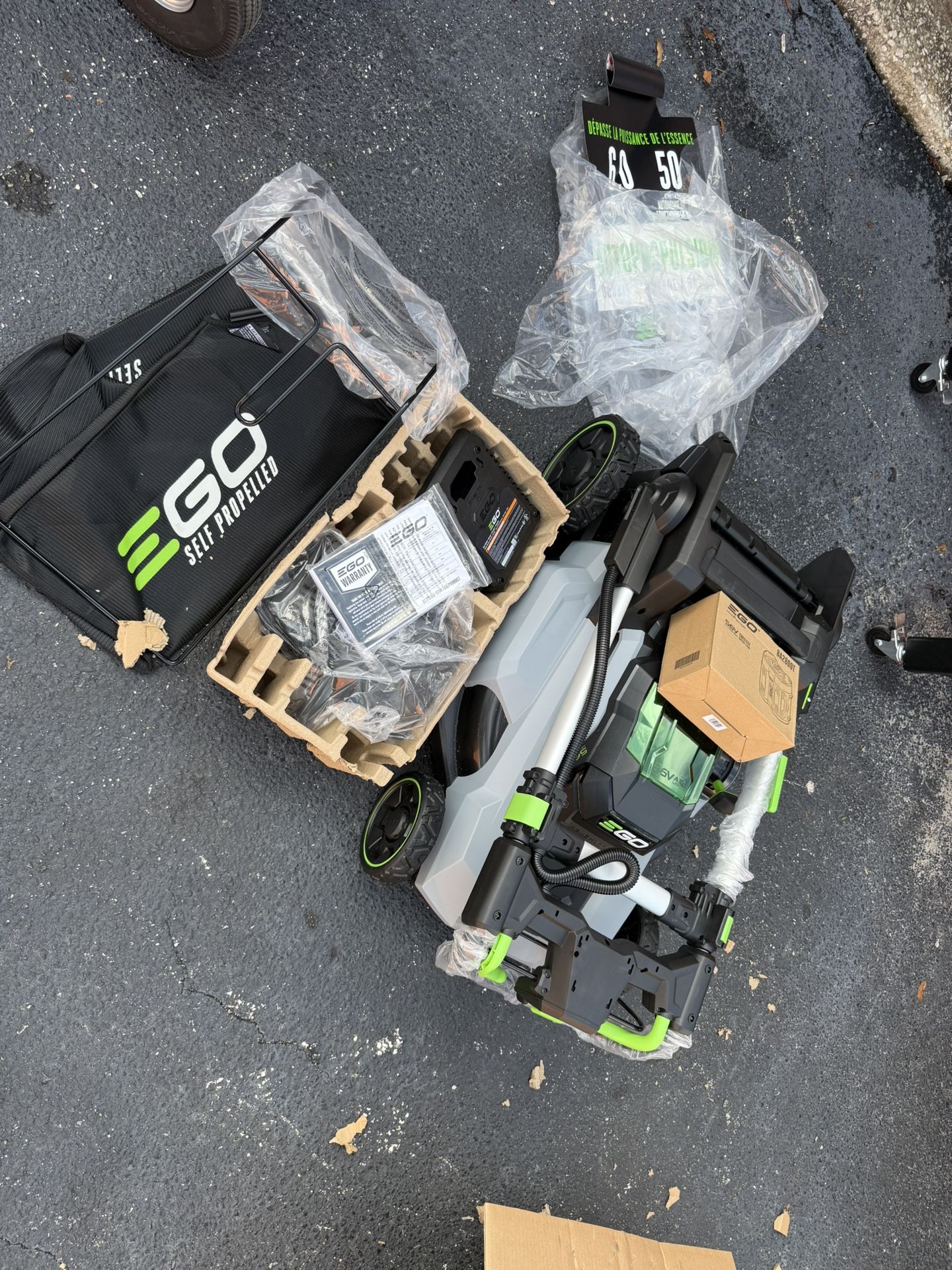 EGO Power+ LM2110SP 21" Self-Propelled Lawn Mower - Battery and Charger Not Included