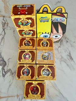 McDonald’s Happy meal x SpongeBob toys