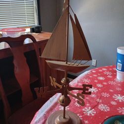 Sailboat Weathervane 