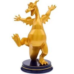 Disney Parks WDW 50th Celebration Epcot Figment Golden Statue