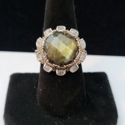 Genuine Labradorite Ring