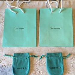 Tiffany & Co  Gift Bags 
