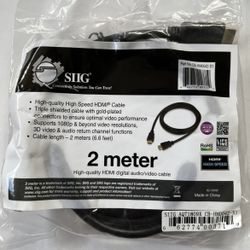 SIIG HDMI to HDMI Cable CB-HM0042-S1 Brand New Factory Sealed
