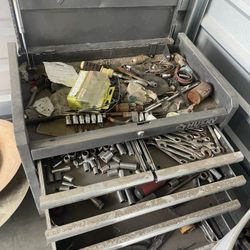 Tool Box With Tools