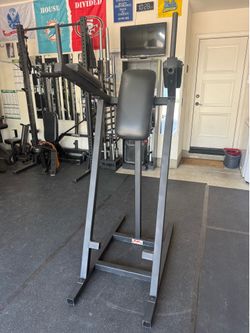 YORK Commercial Vertical Knee Raise / Dip Station (Captain’s Chair)