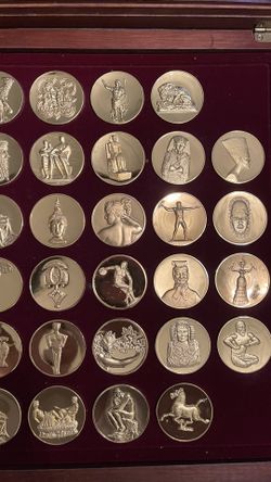 THE FRANKLIN MINT セット 25枚 Franklin Mint Set 'The World's Greatest Sculptures' for Sale in