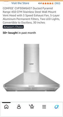 Range Hood Still in Box