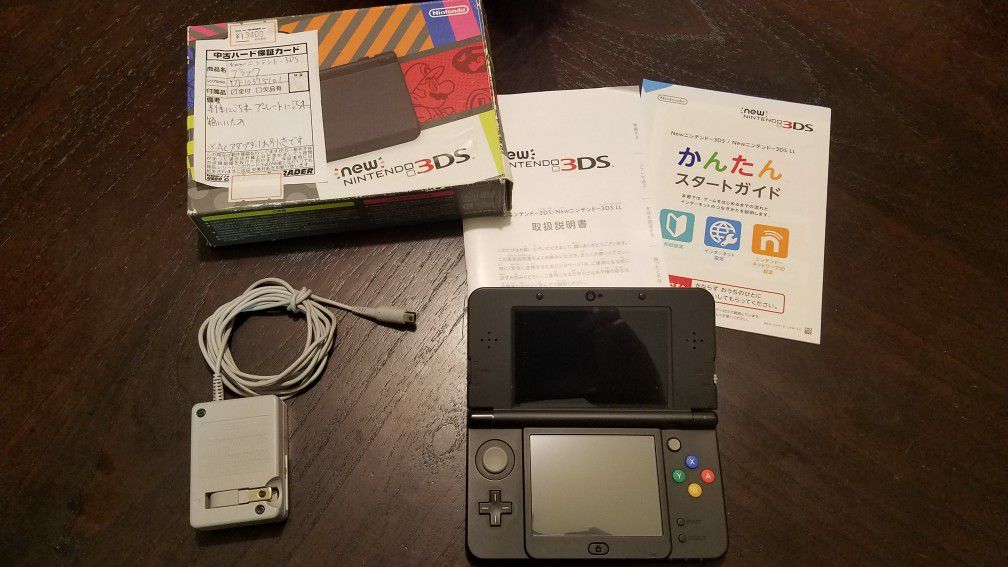 "new" Nintendo 3DS - Japanese Import