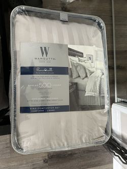 New Grey King Comforter Set