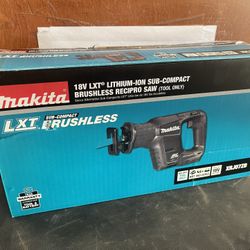 Makita 18V LXT Sub Compact Brushless Recipro Saw 
