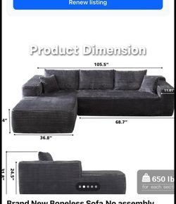 Sofa Black Different Colors 