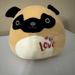 Squishmallows Official Kellytoy Plush 8 Inch Squishy Soft Plush Toy Animals (Prince Pug Dog)