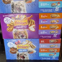 32 Count Cases Friskies Cat Food