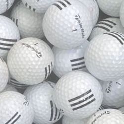 Golf Balls (Count 171) 50 Taylor Made Golf Balls and an Assortment Of Other Golf Balls Great Buy