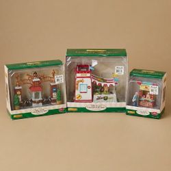 Lemax Village Collection 3-Piece Vintage Miniature Set