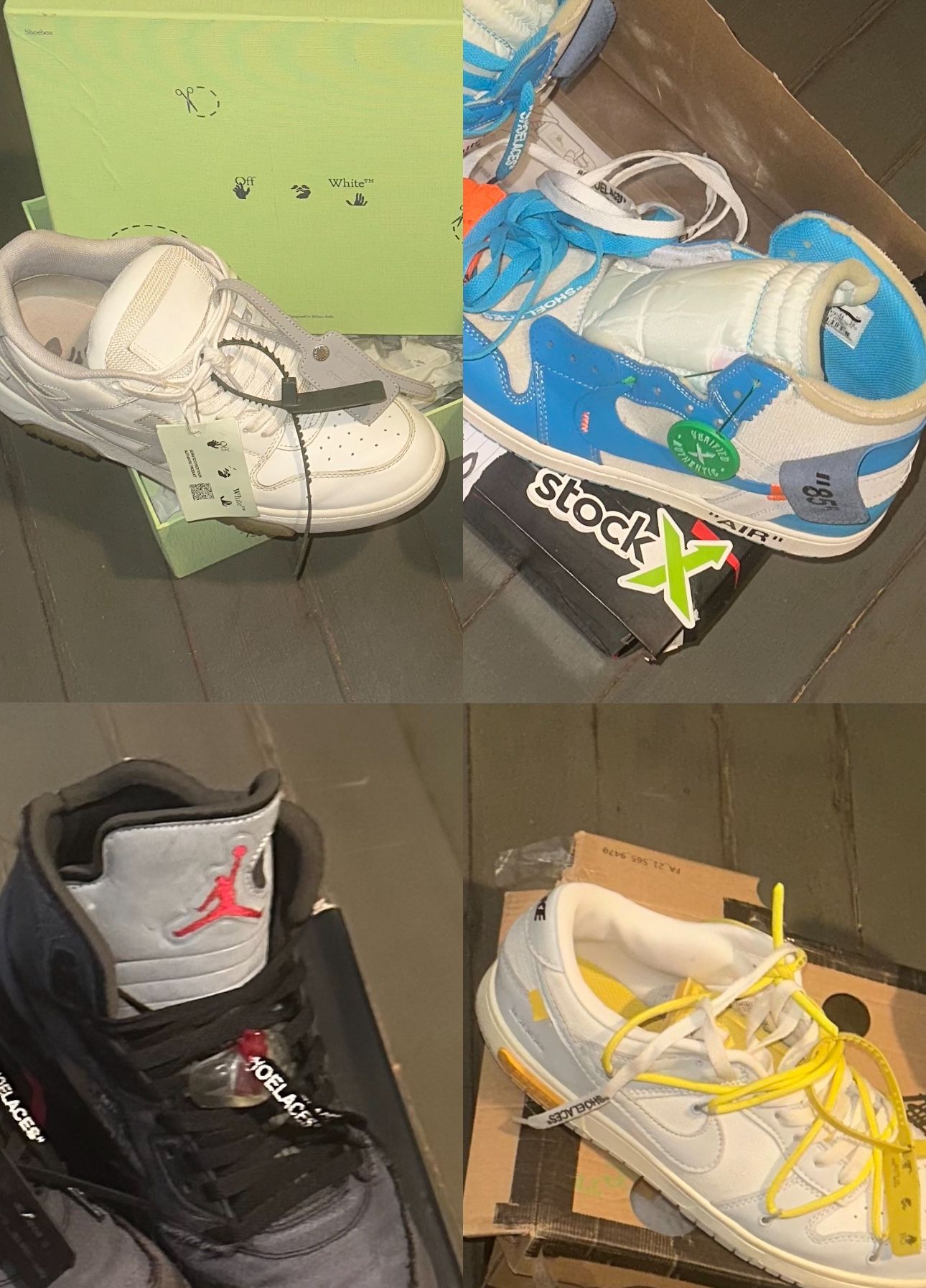 Size 10 Jordan Offwhite Nike