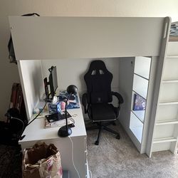 Smastad IKEA Loft Bed And Desk