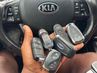 Car keys and key fobs