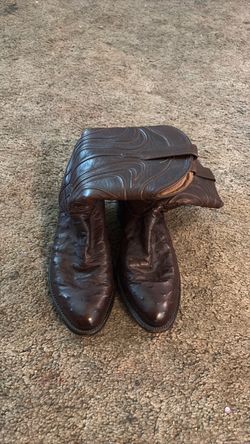 Tecova Ostrich Boots 9 1/2D