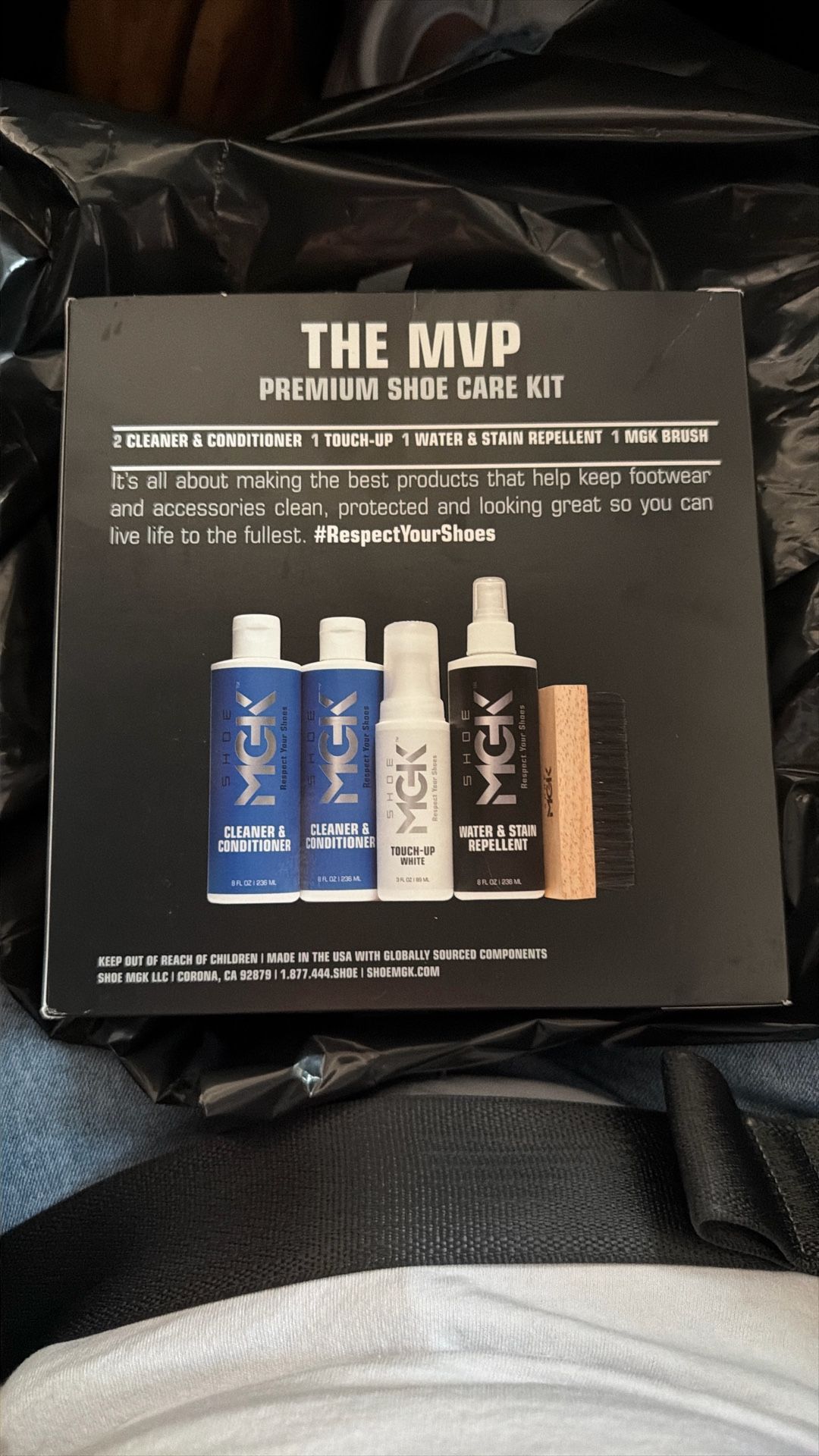 The MVP Premium Shoe Care Kit