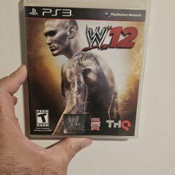 WWE '12 PS3