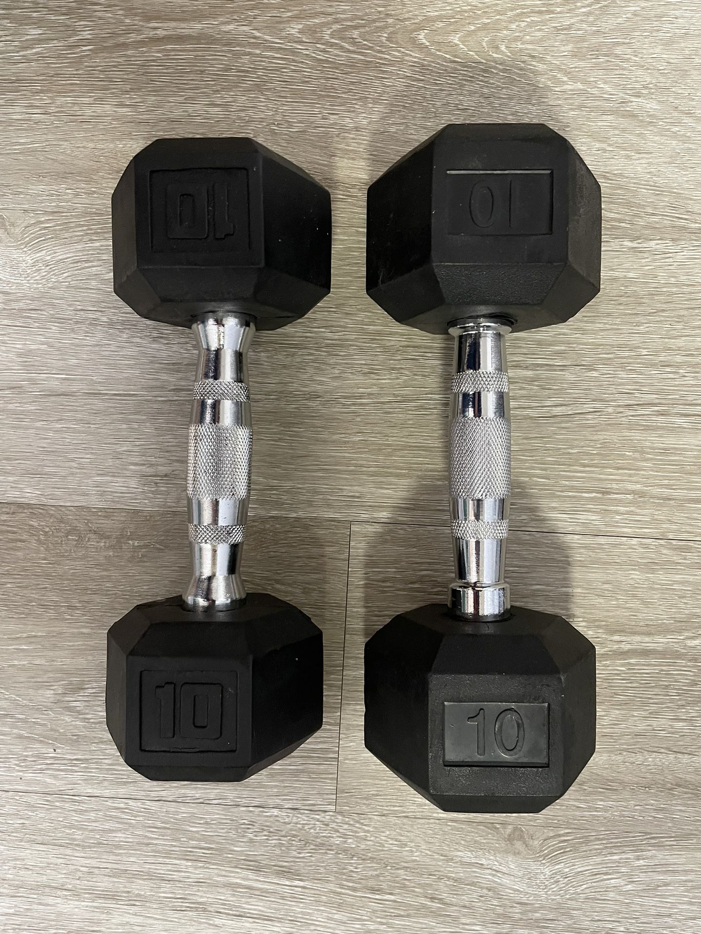 Dumbbell weight , One 30lbs - One 20lbs & set 10 lbs