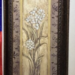 Vintage Floral Decorative Painting