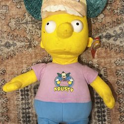 2016, Universal Studios, Crusty Bart Simpson Plush 