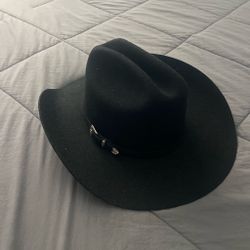 Tennessee Hats 50x Black cowboy hat with silver buckle #cowboy #western