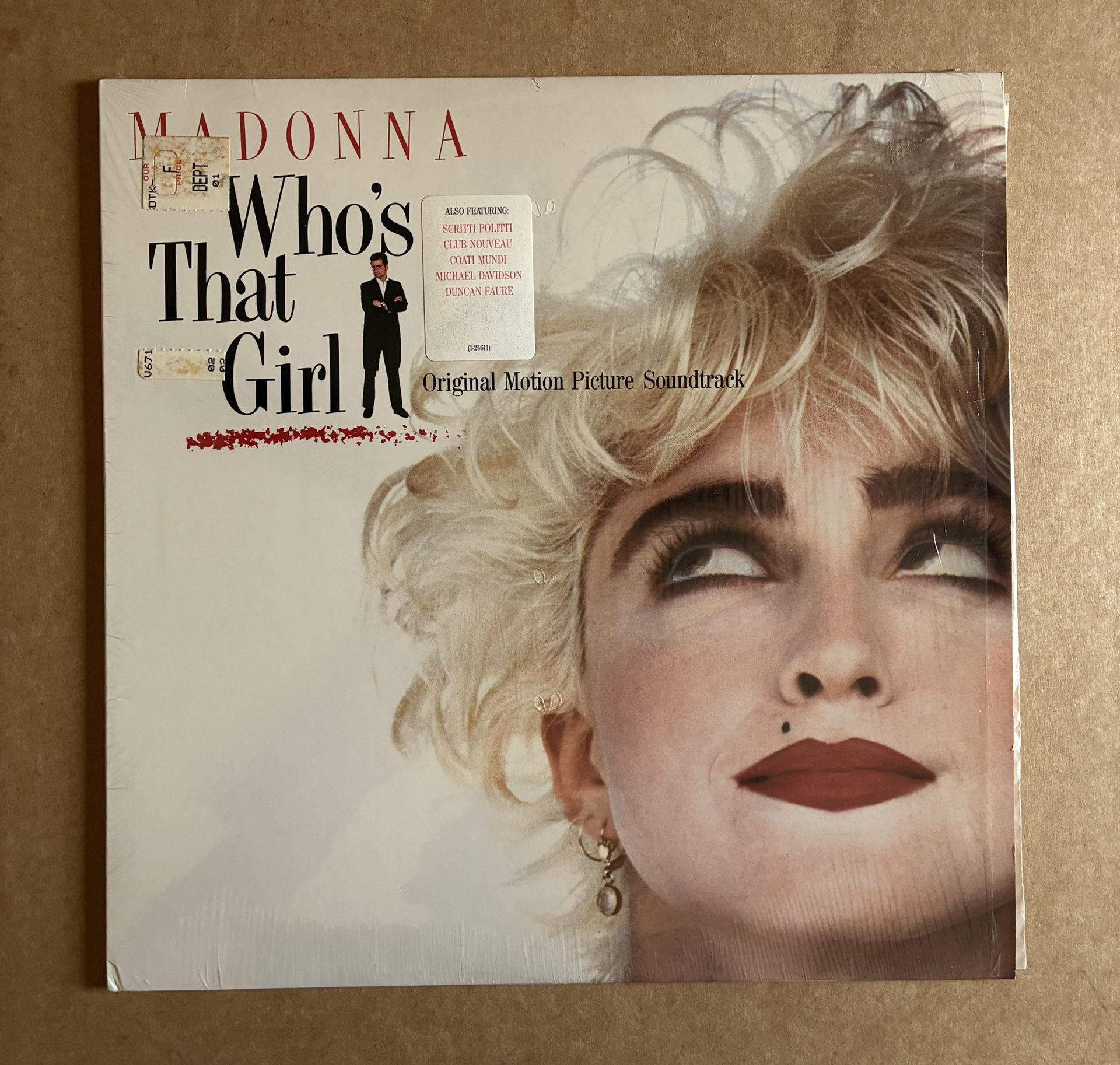 Madonna Who’s That Girl Soundtrack Vinyl Album