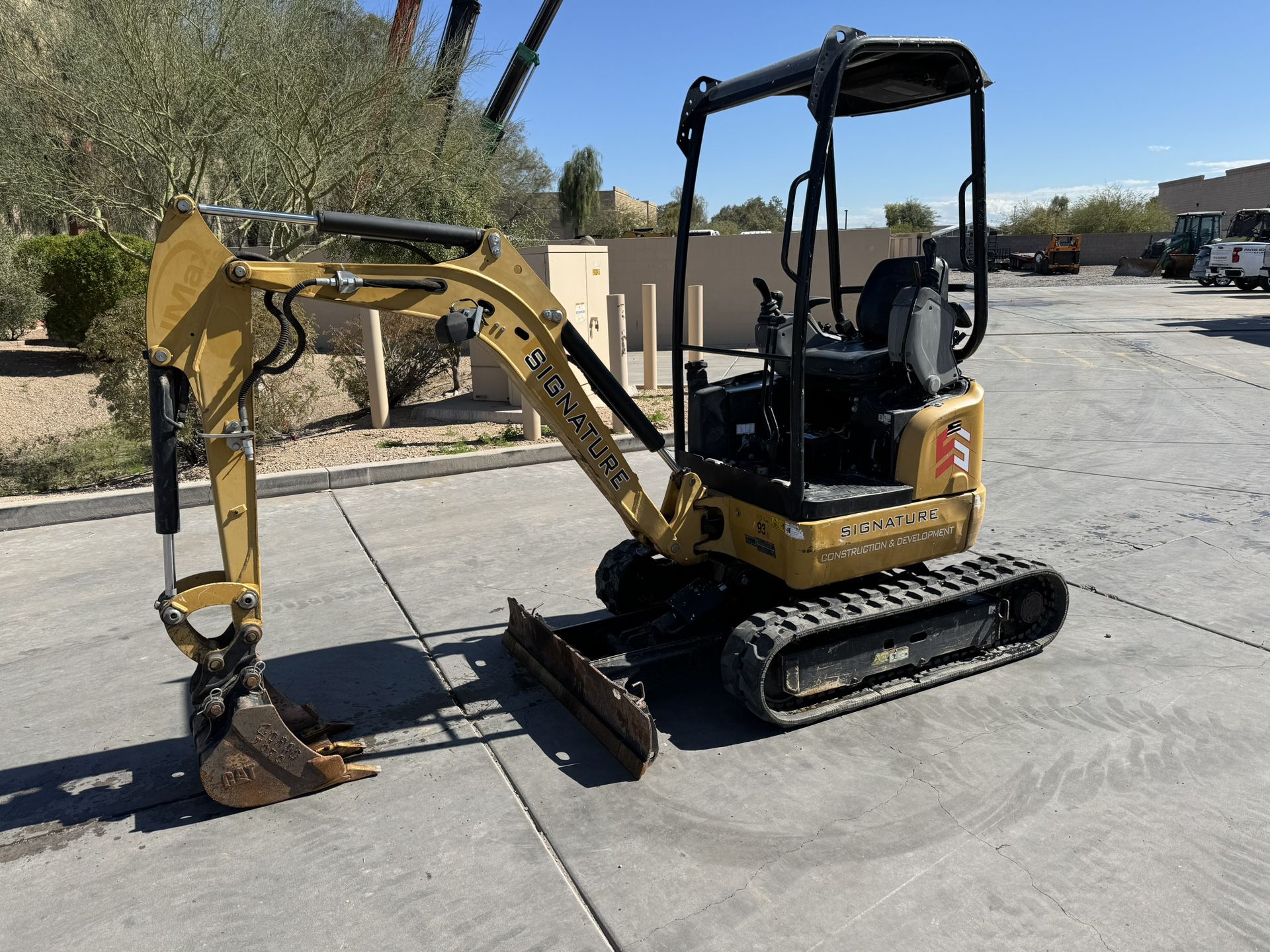 2018 CAT 301.7 Mini Excavator 