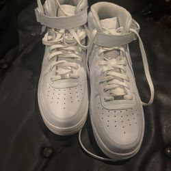 Size 14 Mid Top Air Force 1s Never Worn 
