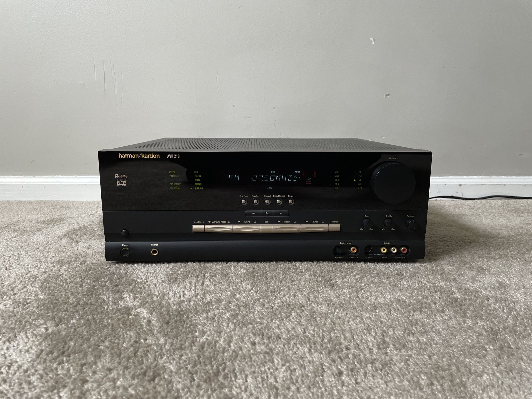 Harman Kardon AVR 210 5.1 Home Theater Surround Receiver