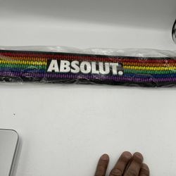 Brand New Absolut Vodka Rainbow Pride Bar Spill Mat LGBTQ