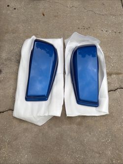 2024 2025 2026 Harley Davidson Street Road Glide Saddle Bag Lids Blue Burst